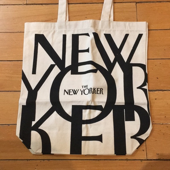 The New Yorker Canvas Tote Bag - Picture 2 of 3